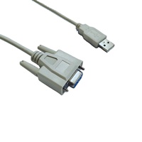 Moule pour câble série RS232 DB9 M à USB AM, séries 1 pièce