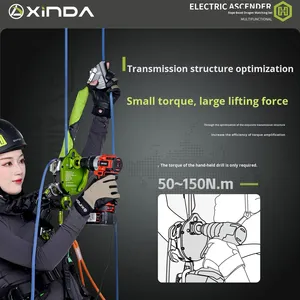 Ascendedor y Descensor Eléctrico de Tercera Generación con Descenso Lento y Rápido, Máquina para Escalar Cuerdas - Product Image 4