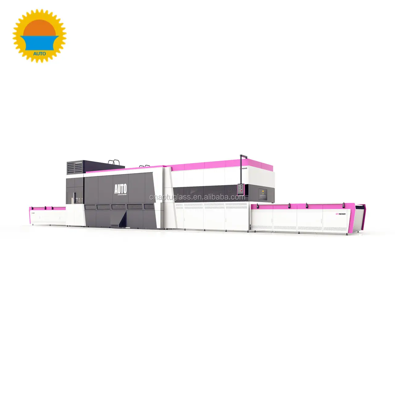 2019 new Overseas service provided 4-19mm Convection flat glass tempering oven