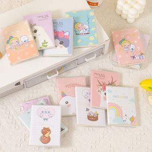 Cute Cartoon <b>Notepad</b> With Rubber Sleeve Portable Student Notebook Gift For Kids Japanese Korean Style - Product Image 4