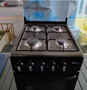 Estufa de gas de 4 quemadores con horno de gas, 50 cm de ancho, cocina vertical integrada para uso doméstico y exportación. - Product Image 2