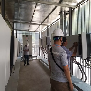 อินเวอร์เตอร์พลังงานแสงอาทิตย์สำหรับ110Kw <span class=keywords><strong>100Kw</strong></span> เติบโตอินเวอร์เตอร์พลังงานแสงอาทิตย์แบบกริด AC เป็น AC ไฮบริดพร้อมระบบป้องกัน IP65 - Product Image 4