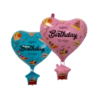 Ensemble de ballons en feuille d'hélium 4D de 22 pouces à motif imprimé BLN pour la décoration de fête d'anniversaire ou de mariage