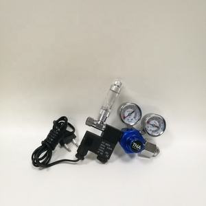 Aquarium Professionele Dual Gauge Co2 Drukregelaar Met Solenoïde En Bellenteller - Product Image 2
