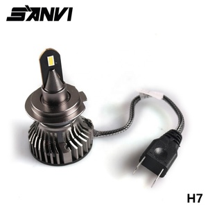 SANVI Factory Price LED Headlights Bulb <b>H4</b> H11 9005 9006 H1 Led Light Bulbs H7 for Car Motorcycle 35W 6000K Car Led Bulb - Product Image 4