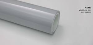 Film de protection de peinture (PPF) <span class=keywords><strong>TUP</strong></span> auto-réparateur gris clair, changeant de couleur blanc à noir/gris brillant, 7,5 mil, luxe - Product Image 5