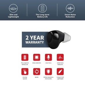 Hearing <span class=keywords><strong>Amplifier</strong></span> Aid Sạc Kỹ Thuật Số Cá Nhân Khuếch Đại Âm Thanh Thiết Bị ITE Cho Người Cao Niên - Product Image 4