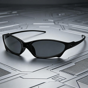 Men's UV400 Sports Sunglasses Outdoor Riding Driving Hiking Full Frame High-definition Sunshade <strong>Glasses</strong> - Product Image 1