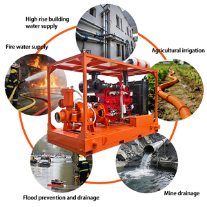 <span class=keywords><strong>Pompe</strong></span> à eaux usées diesel auto-amorçante en fonte à haute pression pour drainage minier - Product Image 3