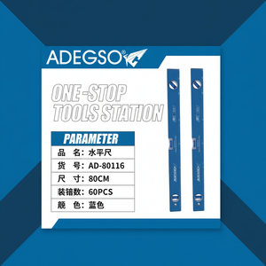 Regla de nivel de burbuja de acrílico de precisión de 80CM al por mayor para proyectos de construcción y bricolaje nivel láser incluido - Product Image 1