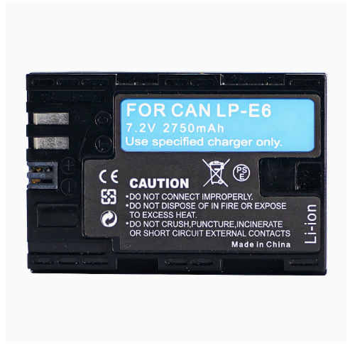LP-E6N Battery for Canon EOS 5D Mark II III 70D 60D 60DA 5D 6D 7D LP- E6N LP-E6  3.7V 1200mAh