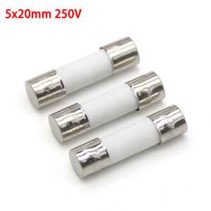 Cầu Chì Ống Thổi Nhanh Bằng Gốm 250/500V 0.5 1 2 3 4 5 6 8 10 15 16 20 32A Cầu Chì AMP Chất Lượng Tốt - Product Image 2