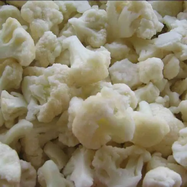 frozen vegetables and fruits BRC certified frozen cauliflower for sale