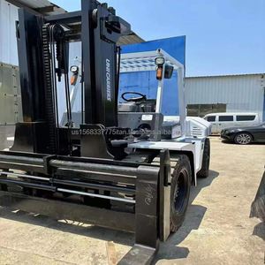 Japan Original TCM 10 Ton Diesel Forklift 2023 Model Offroad Solid Tire 1 Year Warranty Good Performance Low Price Used Good - Product Image 3