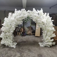 Arbres artificiels de cerisier japonais en fleurs roses en gros, décorations de mariage, arche de cerisier artificielle en fleurs à vendre