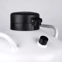 Termo Criogénico de Aleación de Aluminio CNCJ XINJING YDS-3 de 3L, Tanque de Nitrógeno Líquido con Recipiente a Presión para una Larga Vida Útil