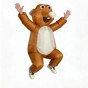 Nouveaux costumes gonflables de souris unisexes, costumes amusants pour les fêtes, costumes de <span class=keywords><strong>couple</strong></span> pour la Saint-Valentin, costumes gonflables de M. Rat - Product Image 6