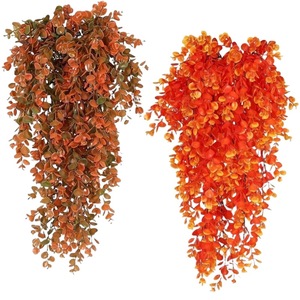 Mùa thu Bạch đàn mô phỏng cây nho treo tường mây hoa treo cây nho nhà ngoài trời trang trí hoa bán buôn - Product Image 1