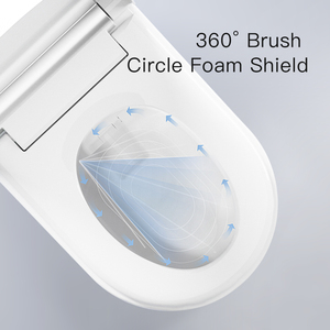 โถสุขภัณฑ์อัจฉริยะ ZOGII CE UPC ระบบเซ็นเซอร์อัตโนมัติ เปิด-ปิดฝาอัตโนมัติ แบบญี่ปุ่น ชิ้นเดียว โถสุขภัณฑ์อัจฉริยะอัตโนมัติ - Product Image 3