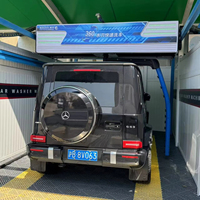 Robot de lavage de voitures automatique sans contact intelligent à haute pression pour stations de lavage de voitures sans surveillance