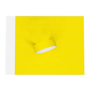 สายรัดข้อมือวัสดุกระดาษแบบใช้แล้วทิ้ง ดีไซน์ใหม่ VIP ป้องกันการปลอมแปลง กันน้ำ ทนทานต่อการฉีกขาด สำหรับเด็ก - Product Image 4