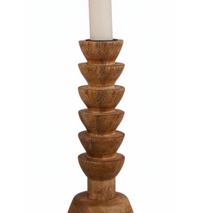Most Selling Mango Wooden Candle Holder for Dining <b>Table</b> & <b>Centerpiece</b> Use Available At Export Quality And Price - Product Image 3
