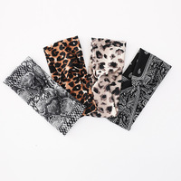 Bandeau de sport européen et américain de couleur bonbon pour femmes Bandeau de yoga en coton élastique croisé torsadé pour femmes