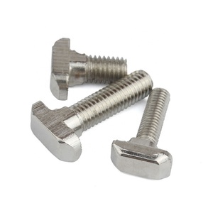 European Standard Zinc Plated Stainless Steel <strong>T</strong> Slot <strong>Bolt</strong> <strong>T</strong>-type Screws - Product Image 1