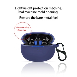 Precio al por Mayor para <span class=keywords><strong>Realme</strong></span> Buds <span class=keywords><strong>Air</strong></span> <span class=keywords><strong>3</strong></span>, Accesorios de Auriculares Inalámbricos Modernos, Funda Protectora de Silicona para Auriculares - Product Image 3