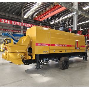 Pompe à béton sur remorque, prix d'usine JIUHE, personnalisation possible - Product Image 1