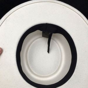 Women's 100% <b>Wool</b> Felt Fedora Hat Breathable Comfort 3D Embroidery Unisex Casual Business Outdoor Party Spring Summer Autumn - Product Image 6