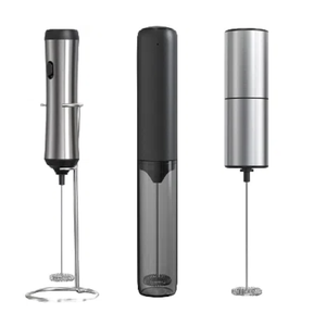 Modernes Elektrisches Hand-Milchaufschäumer- und Eierschläger-Set, Umweltfreundliche Kaffee- & Tee-Helfer für Sahne, Kuchen & Kaffee - Product Image 1