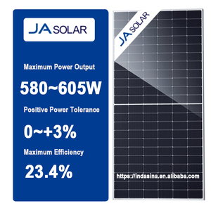 <span class=keywords><strong>JA</strong></span> <span class=keywords><strong>Solar</strong></span> JAM66D42 MB 580-605W <span class=keywords><strong>JA</strong></span> Panel <span class=keywords><strong>solar</strong></span> 580 585 590 595 600 605 Watt <span class=keywords><strong>JA</strong></span> <span class=keywords><strong>Deep</strong></span> <span class=keywords><strong>Blue</strong></span> 4,0 N-Type Panel fotovoltaico bifacial de doble clase - Product Image 2