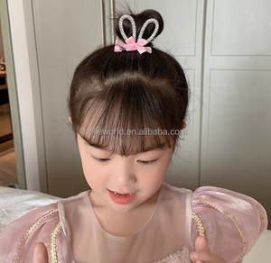 Prix bas BELLEWORLD usine accessoires de pinces à cheveux couronne pour bébés et enfants <span class=keywords><strong>diadème</strong></span> de princesse cristal rose avec nœud pour enfants - Product Image 3