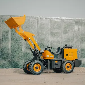 Chinês barato 0.8ton mini carregador de rodas pequeno compacto payloader roda carregador máquina baixo preço venda