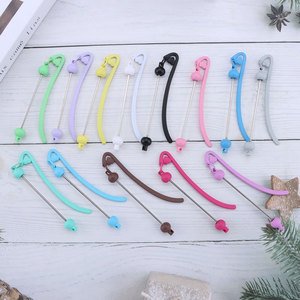 ที่คั่นหนังสือลูกปัดพลาสติกรูปหัวใจแห่งความรักที่สร้างสรรค์ที่คั่นหนังสือแบบทำมือปรับแต่งได้ - Product Image 3