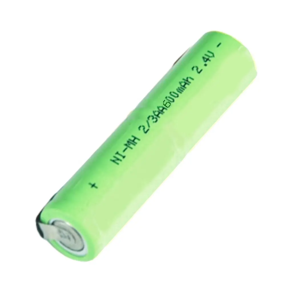 Jintion NiMH 2/3AA 600mAh 2.4V pin NiMH Pin gói NiMH Pin cho máy cạo râu điện