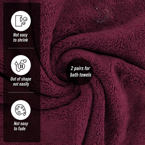 Luxury Style Soft Microfiber Woven Bath <b>Towels</b> Thick Plush Super Absorbent Quick Dry <b>Shower</b> Bathroom for Travel - Product Image 4