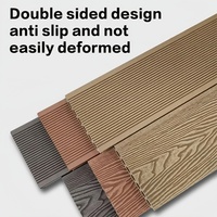 Planches de terrasse en composite bois-plastique certifiées CE, haute qualité, imperméables, ignifuges, design moderne, à emboîtement