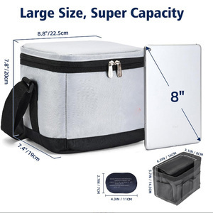 <span class=keywords><strong>Bolsa</strong></span> refrigeradora de medicamentos de 24 horas, organizador de suministros de viaje aislado de 2-8 grados, <span class=keywords><strong>bolsa</strong></span> de almacenamiento de medicamentos - Product Image 4