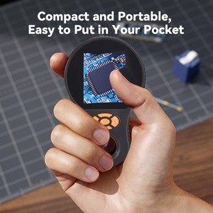 Microscope numérique électronique USB portable, grossissement 500X, idéal <span class=keywords><strong>pour</strong></span> les <span class=keywords><strong>jeux</strong></span> scientifiques des enfants, <span class=keywords><strong>l</strong></span>'inspection et la réparation - Product Image 2