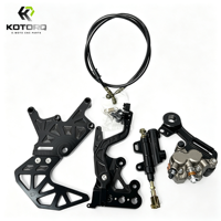 Kit de conversion double étrier KOTORQ pour Light Bee X LBX Talaria XXX X3 avec support d'étrier CNC Ultra Bee, amélioration E-Moto