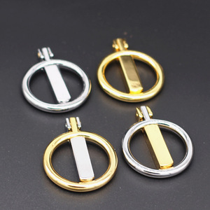 Minimalist Furniture Handle Ring Zinc Alloy Cabinet <b>Drawer</b> Door Hardware Gold <b>Silver</b> A2110 Durable - Product Image 1