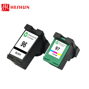 HESHUN C8767W C9363W compatible con <span class=keywords><strong>HP</strong></span> 96xl 97xl Deskjet 5740/5940/6520/6540/6620 impresora 96 97 96XL 97XL cartuchos de tinta Reman - Product Image 3