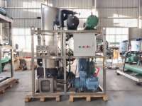 Machine de tube de glace automatique de refroidissement par eau commerciale 1ton 24 heures de rendement élevé