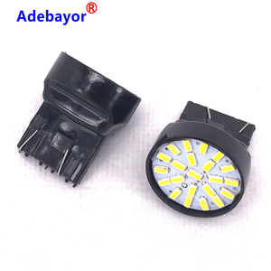Dembélé Dernière Parking Led Voiture Ampoules 3014 22SMD Clignotant Feu arrière Feu Stop T20 7443 W21/5W - Product Image 1