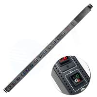 Boîtier PDU haute puissance 100A 415V 12 prises P34 Protection MCB Certifié UL RoHS ETL