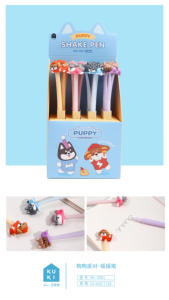 Kuki thiết kế mới Silicone gel bút mùa hè Puppy Đảng thiết kế dễ thương Gel bút - Product Image 6