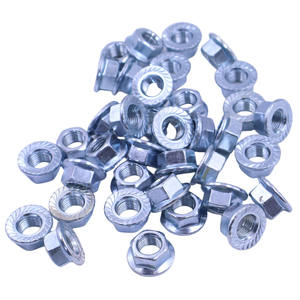 Pièces de générateur à essence en acier au carbone, incluant écrou à filetage fin M12, écrou à bride hexagonale 1.25 et fixation anti-desserrage pour vilebrequin - Product Image 1