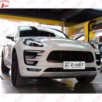 Kit carrosserie Z-ART en matériau PP style GTS pour Porsche Macan & Macan S 2014-2017, pièces de tuning extérieur